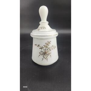 Apothecary Vanity Bristol Opaline Frosted Glass